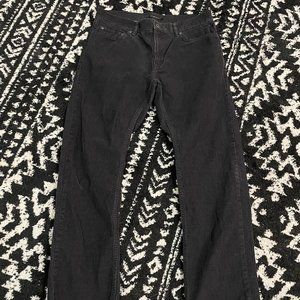 BANANA REPUBLIC, MEN'S CORDUROY PANT, DARK GRAY, 35*32